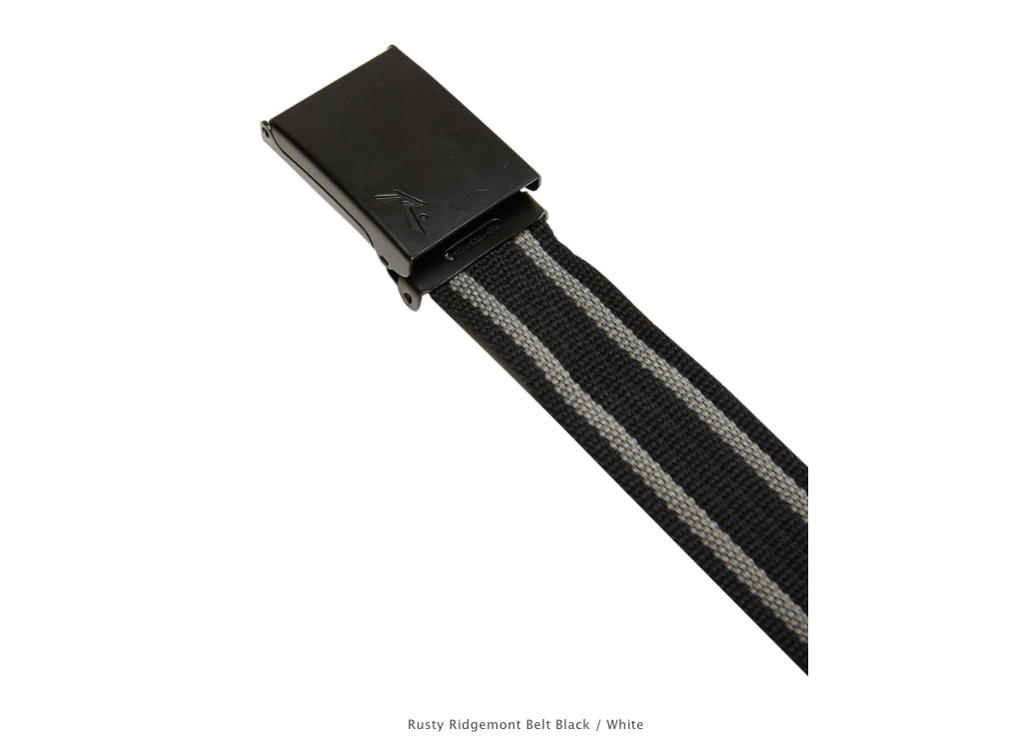 Ridgemont - Ceinture - RUSTY Black/Gun metal