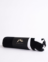 MENACE TOWEL - Drap de plage - RUSTY Black/ Red