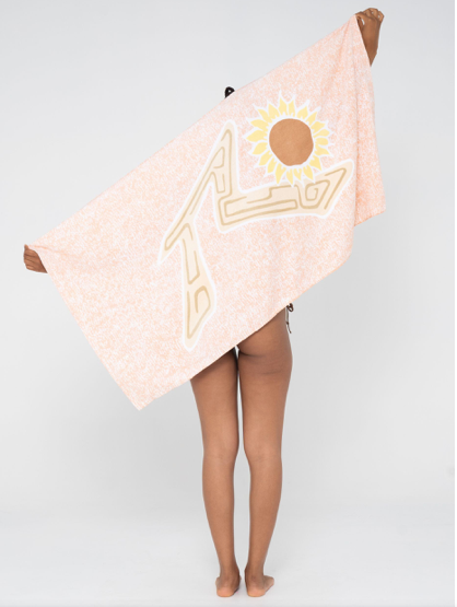 SUN KISSED - Drap de plage - RUSTY PEACH