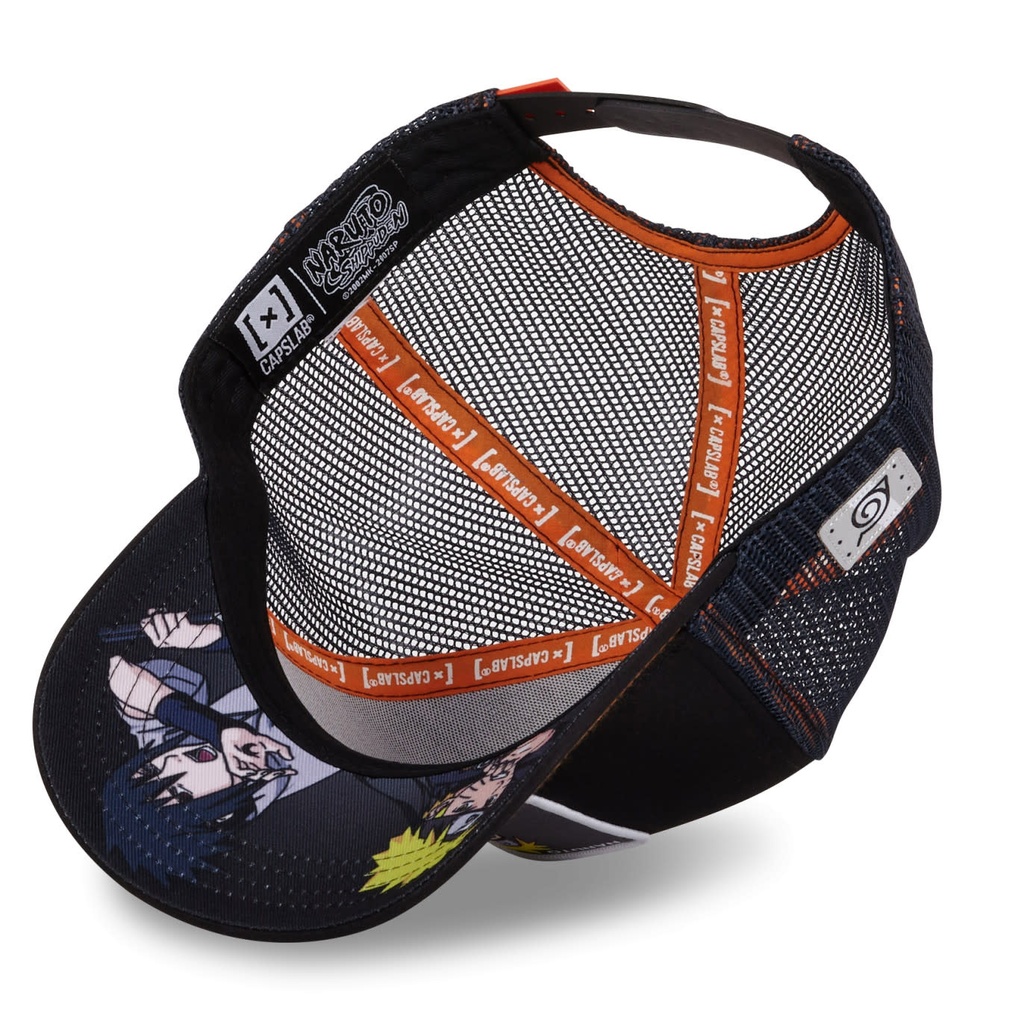 Casquette PREMIUM CAPSLAB X NARUTO mesh polyester finitions premium