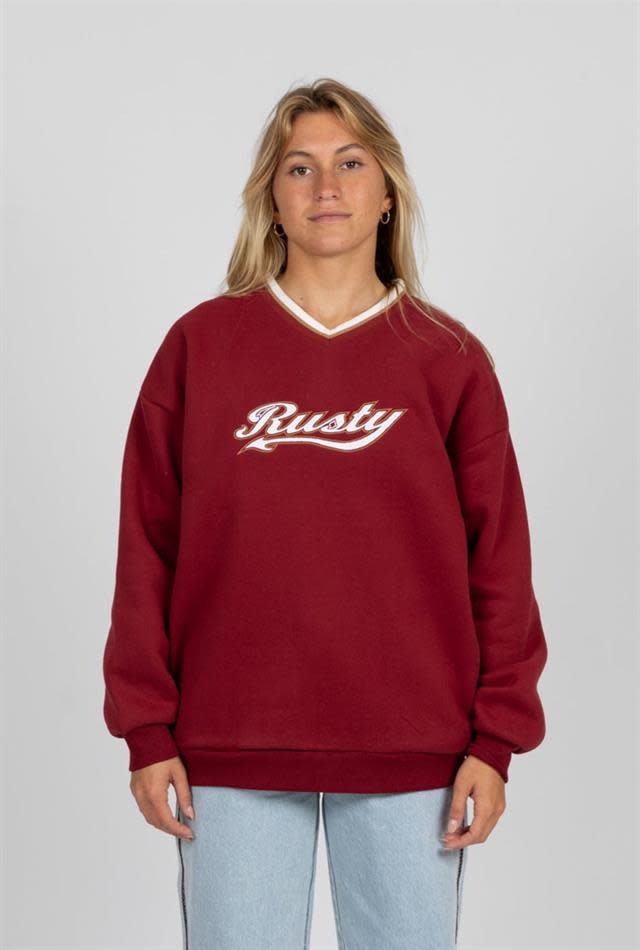 RAIL LOGO FLEECE - Sweat - RUSTY MORELLO XS