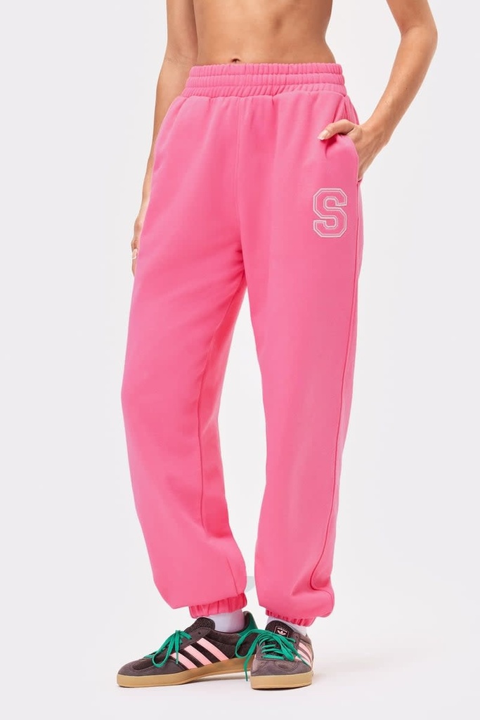 Essential Sweatpants - STRONGER Bright Pink L
