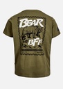 BUDY -Tshirt - WATTS TABACCO BROWN  W1327 L