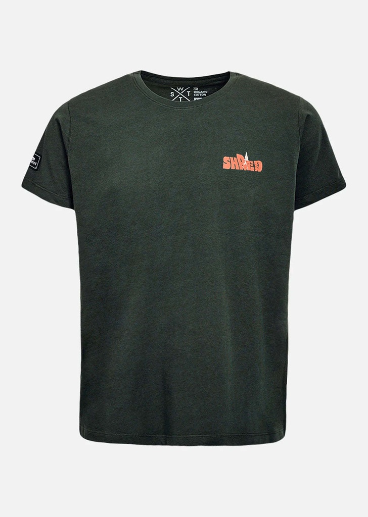 SHRED - Tshirt - WATTS  GREEN W6110 XS