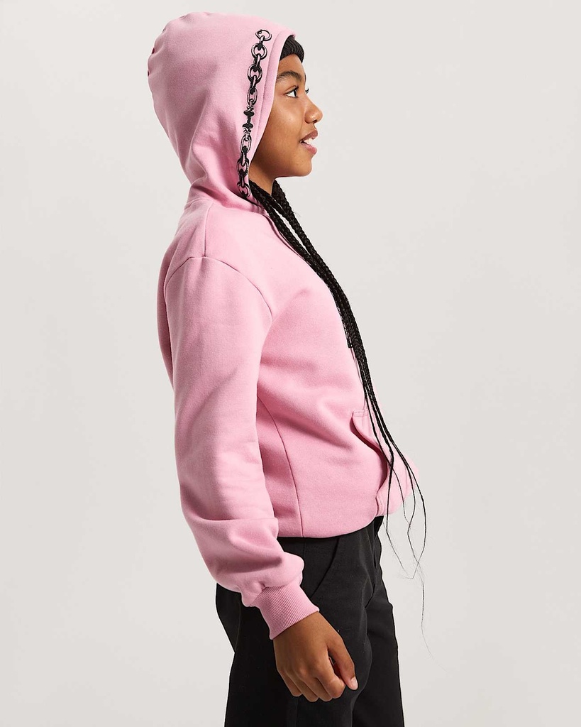 The Chain Hoodie - Sweat - VANS Pink 10ans