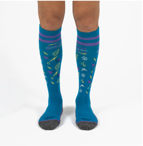 ALWAYS SHREDDING - Chaussettes de Snow - AMERICAN SOCKS  S/M = 36/41