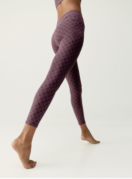 MONOGRAM DARK CHERRY - Legging - BORN S