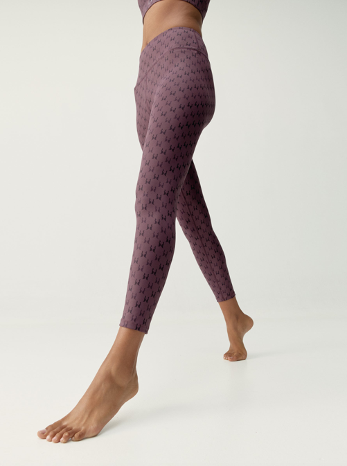 MONOGRAM DARK CHERRY - Legging - BORN S