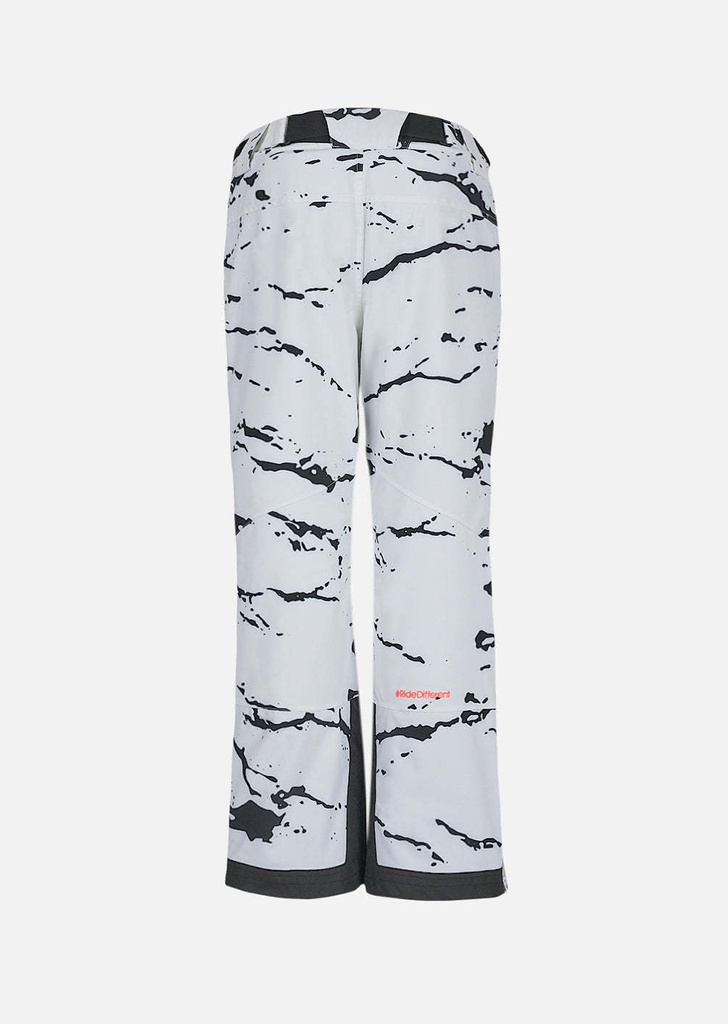 2x JIB -   MINIMAL CAMO WHITE- Pantalon snow  Kids- WATTS MC052 10ans