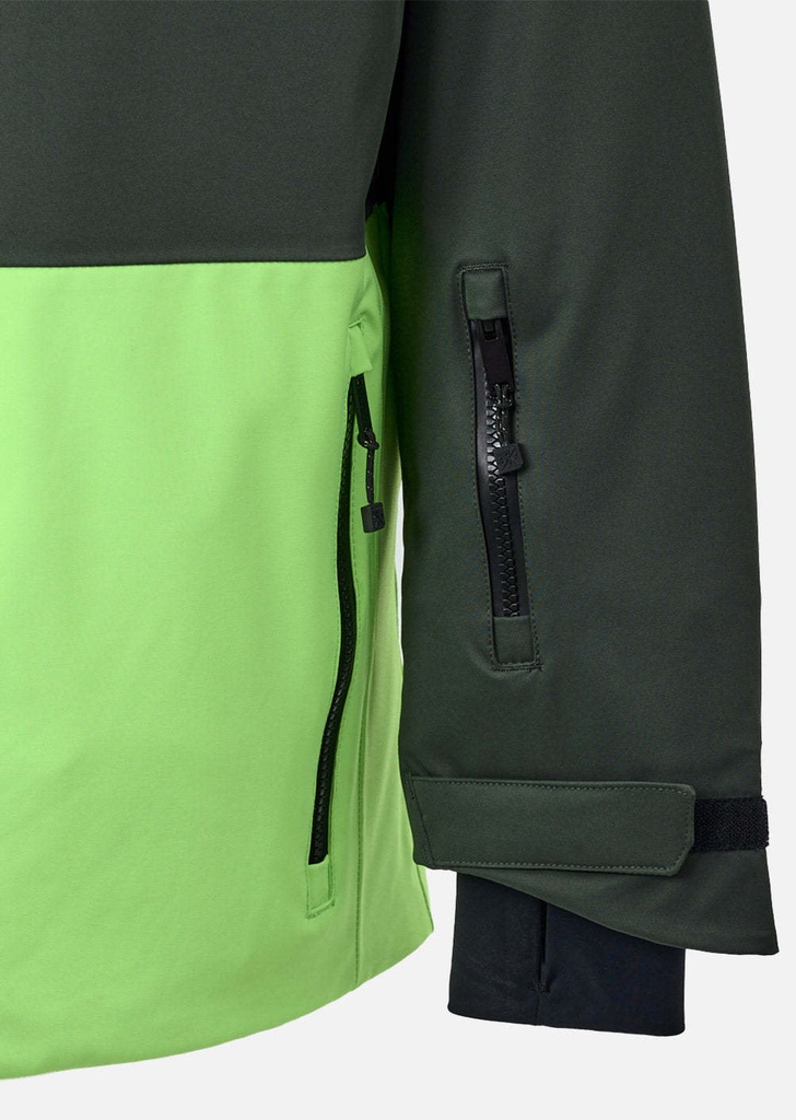 X-TEMPER -  GREEN- Veste snow - WATTS W4015 M