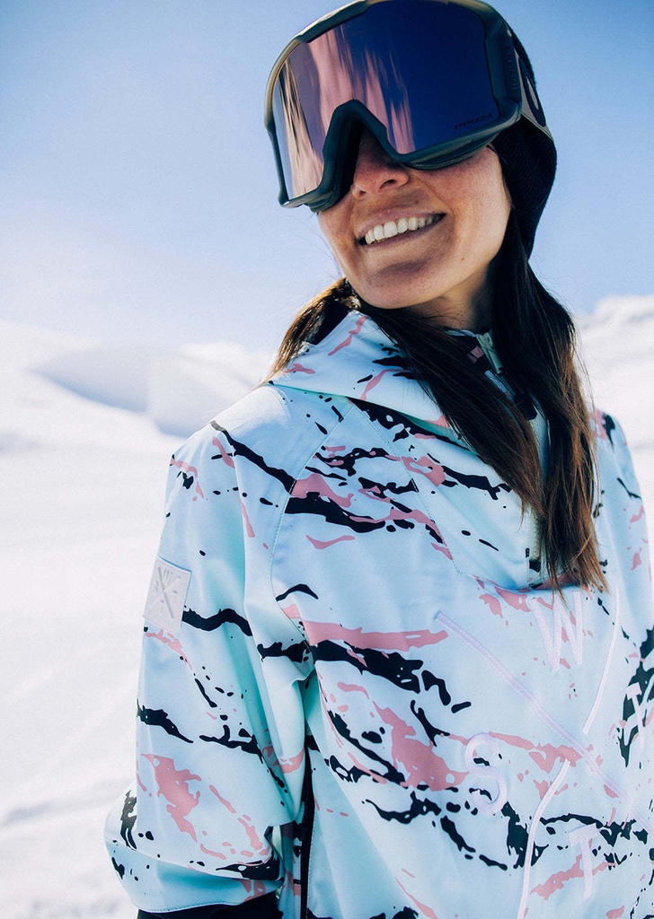 X-METOD -  MINIMAL CAMO BLUE- Veste Snow -WATTS MC 460 M