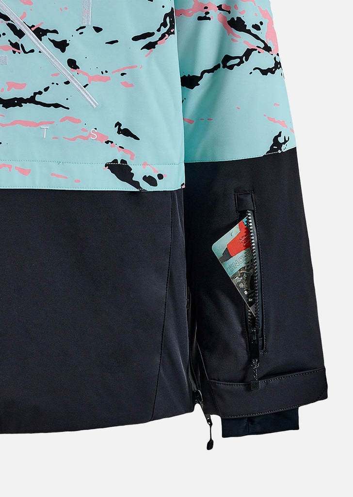 X-METOD -  MINIMAL CAMO BLUE- Veste Snow -WATTS MC 460 M