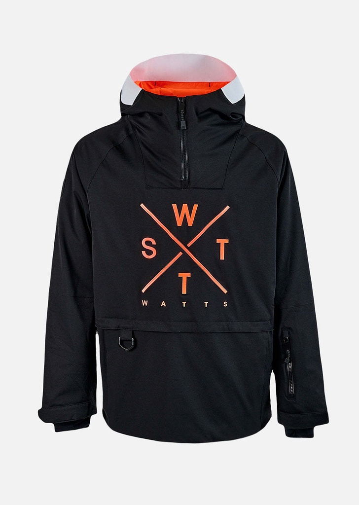 X-METOD - NOIR ET BLANC - Veste snow - WATTS W9950 L