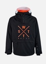 X-METOD - NOIR ET BLANC - Veste snow - WATTS W9950 L