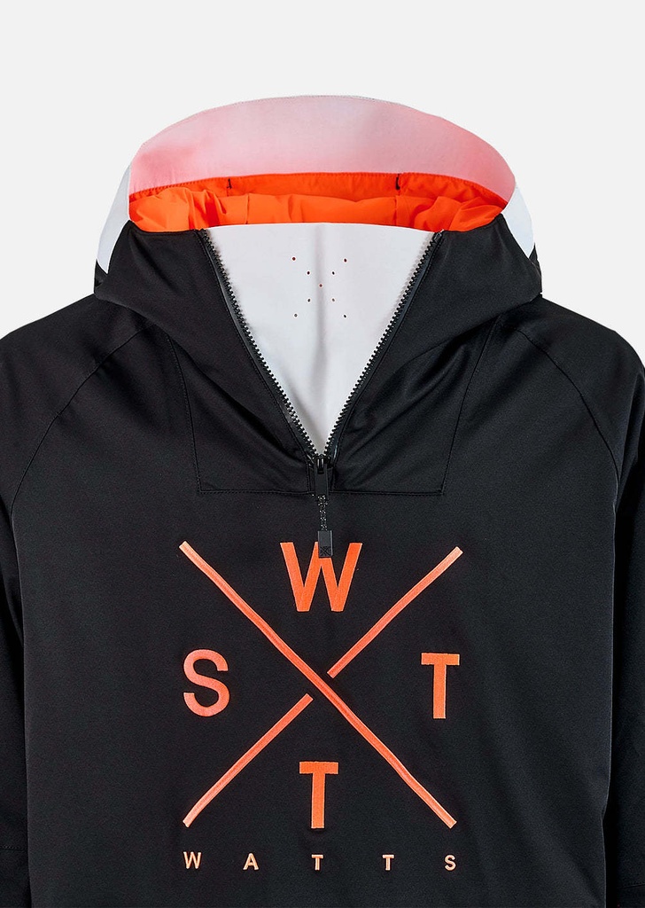 X-METOD - NOIR ET BLANC - Veste snow - WATTS W9950 L