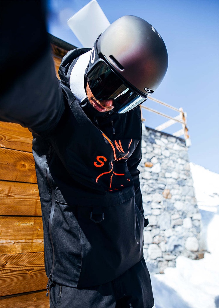 X-METOD - NOIR ET BLANC - Veste snow - WATTS W9950 L