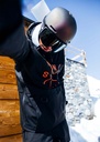 X-METOD - NOIR ET BLANC - Veste snow - WATTS W9950 L