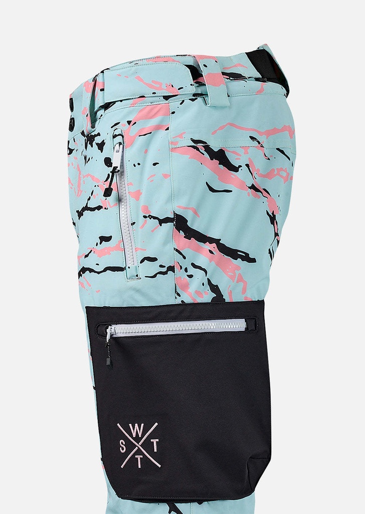 X-ELIPSE-  MINIMAL CAMO BLUE- Pantalon snow - WATTS  MC460 M