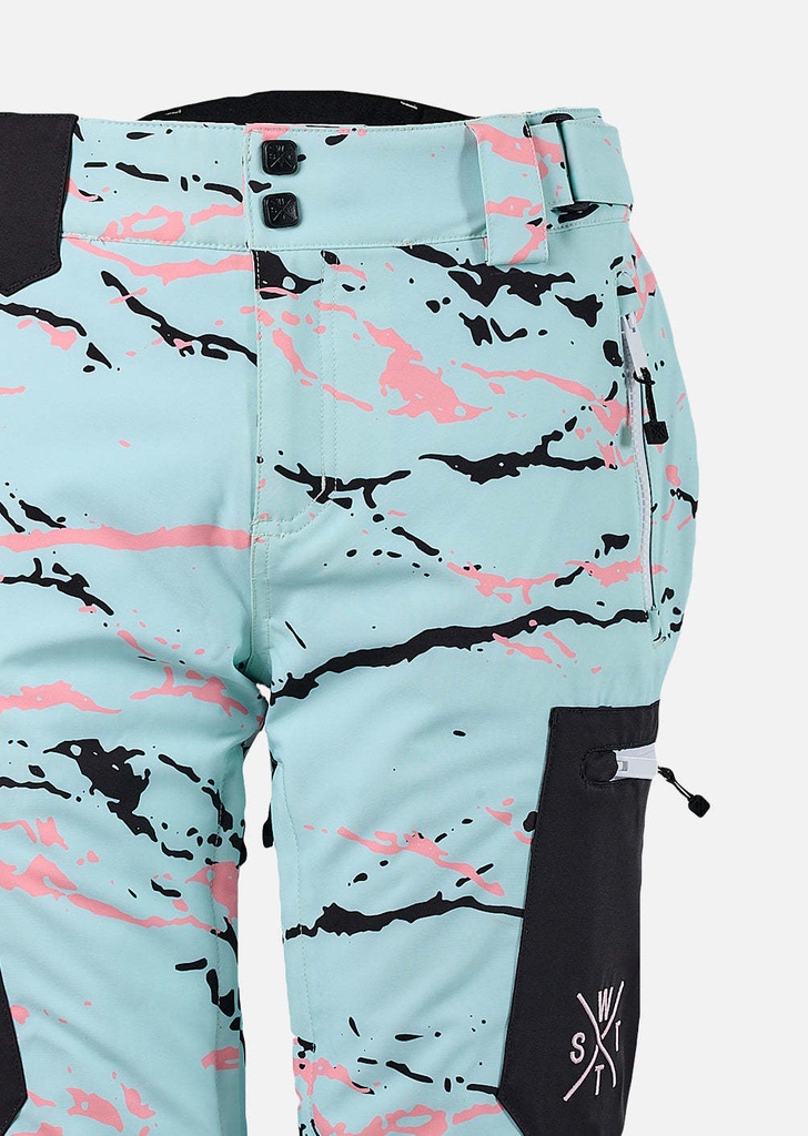 X-ELIPSE-  MINIMAL CAMO BLUE- Pantalon snow - WATTS  MC460 M