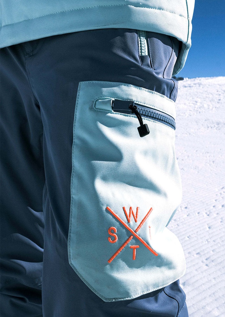 X-ELIPSE-  BLUE INFINITY  - Pantalon snow - WATTS  W4015 M