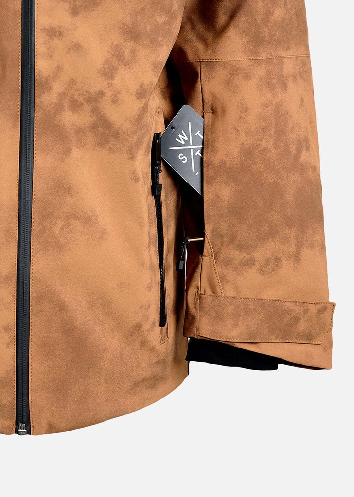 X-WEAR  BROWN - COLLECTION TECH PHANTOM - Veste snow - WATTS KR137 TABACCO M