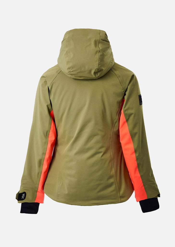 2X-ICE - ACID WASH OLIVE - Veste snow  Kids - WATTS WW115 10 ANS