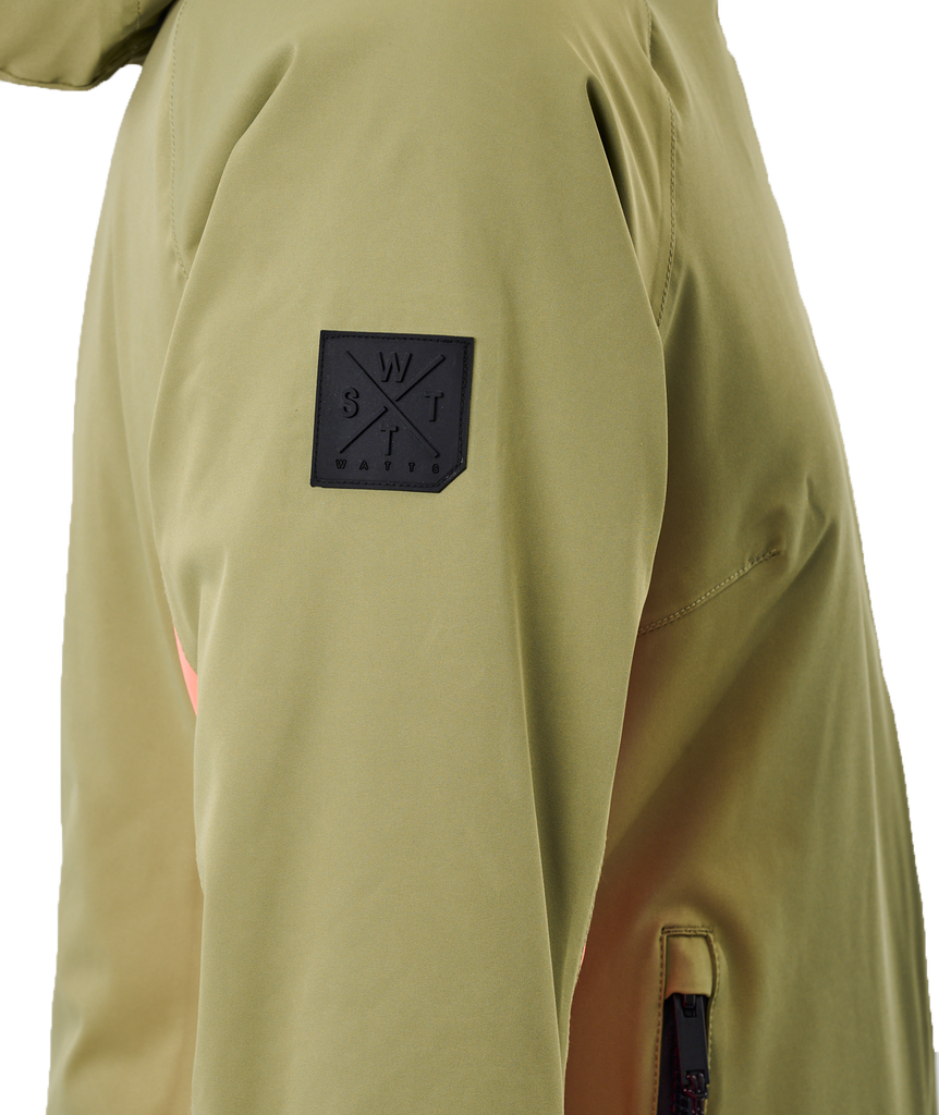 2X-ICE - ACID WASH OLIVE - Veste snow  Kids - WATTS WW115 10 ANS