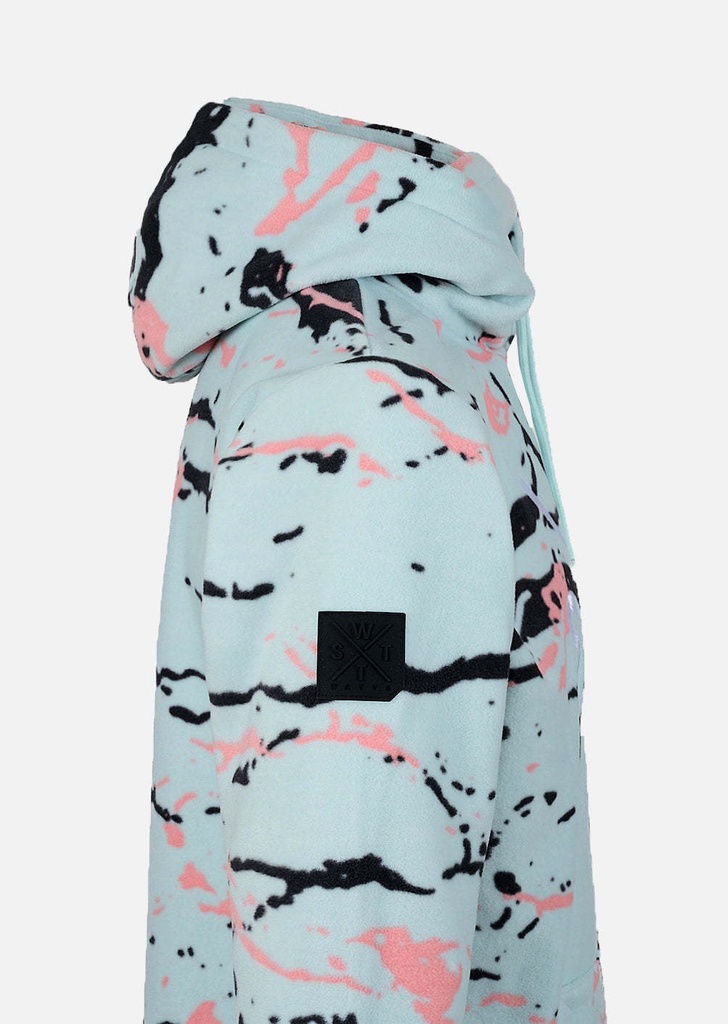 2XTRACK - Sweat polaire technique - WATTS Camo animal blue 10ans