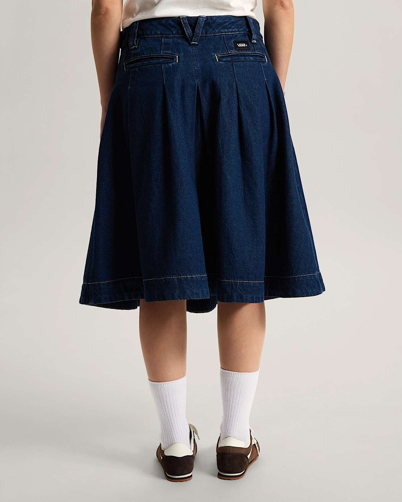 Authentic Chino Denim S Dark Rins - Jupe - VANS Dark Rinse 25