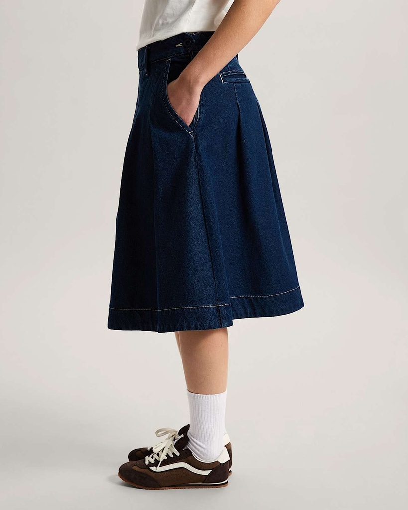 Authentic Chino Denim S Dark Rins - Jupe - VANS Dark Rinse 25