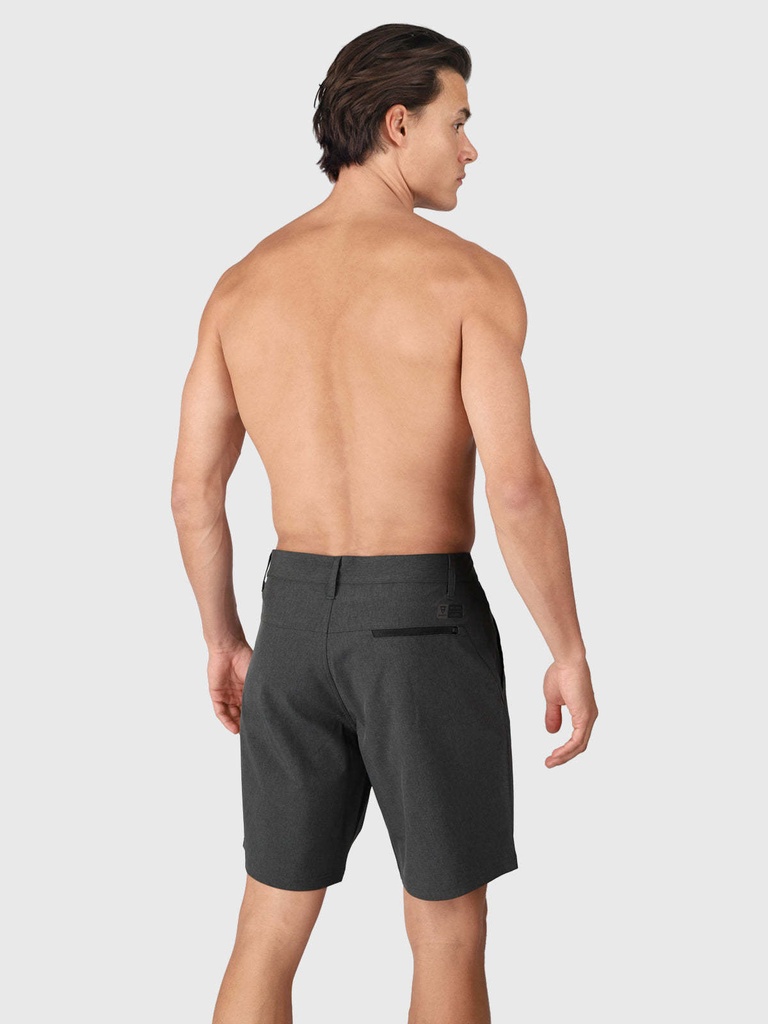 Harret Men Hybrid Shorts Pirate Black - BRUNOTTI XL