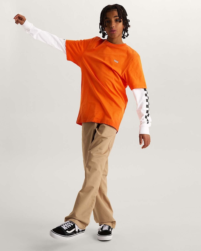 LONG CHECK TWOFER - VANS Flame L/14ans