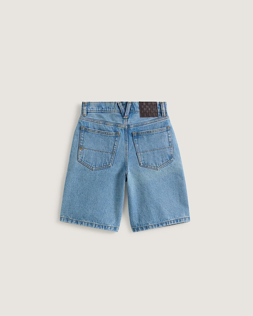 Check-5 Baggy Denim Sho - Short kids - VANS STONEWASH/BLUE 24/8ans