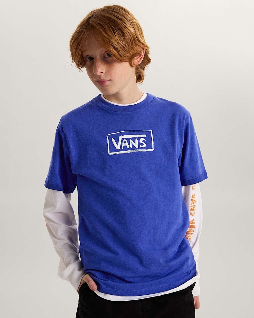 Vans On Canvas SS - Royal Cobalt - VANS M/12ans
