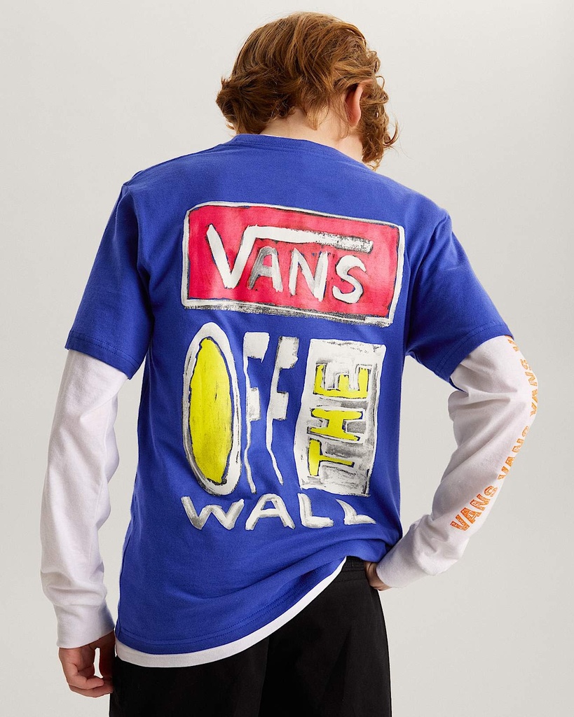 Vans On Canvas SS - Royal Cobalt - VANS M/12ans