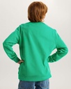 BY BLOCKED BOX CREW - Sweat kids - VANS Vivid Verdant M/12ans