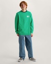 BY BLOCKED BOX CREW - Sweat kids - VANS Vivid Verdant M/12ans