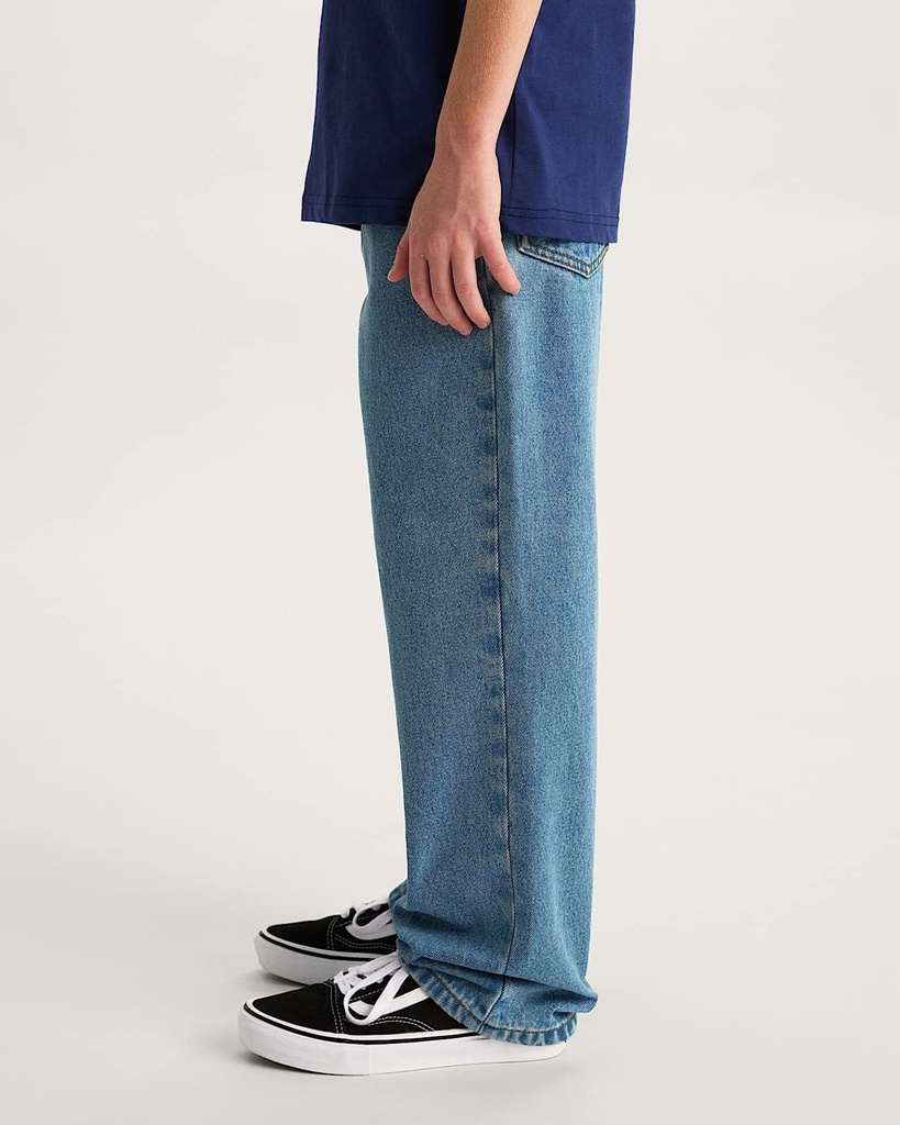 Check-5 Loose Denim Pantalon - VANS STONEWASH/BLUE 24/8ans