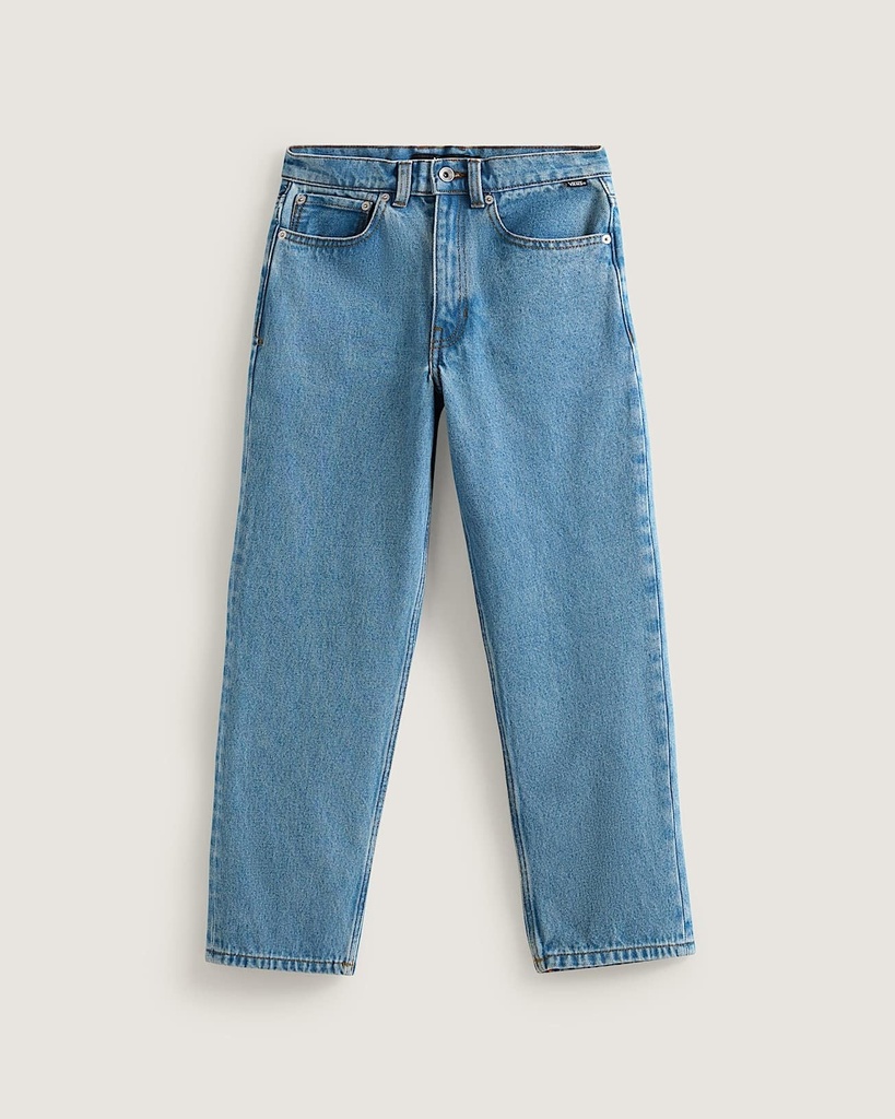 Check-5 Loose Denim Pantalon - VANS STONEWASH/BLUE 24/8ans
