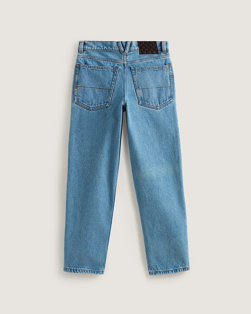 Check-5 Loose Denim Pantalon - VANS STONEWASH/BLUE 24/8ans