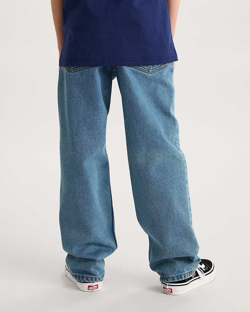 Check-5 Loose Denim Pantalon - VANS STONEWASH/BLUE 24/8ans