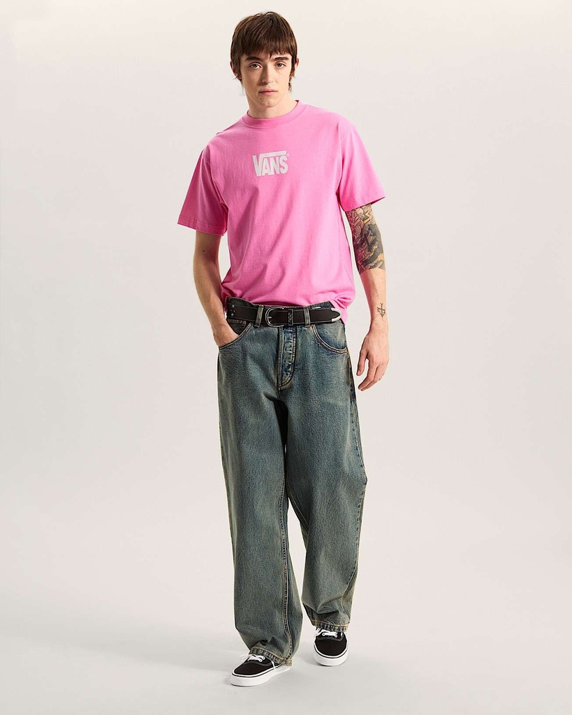 Stretch Logo SS Tee - VANS Pink Fizz XS