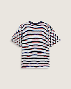 Cameron Stripe SS Knit - VANS Parisian Night/ L