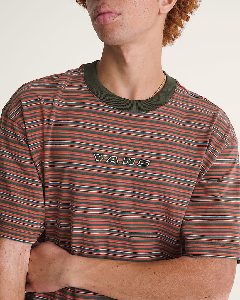 Cameron Stripe SS Knit - VANS Parisian Night/ XL