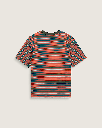 Cameron Stripe SS Knit - VANS OBSIDIAN FERN/L S