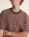 Cameron Stripe SS Knit - VANS OBSIDIAN FERN/L XL