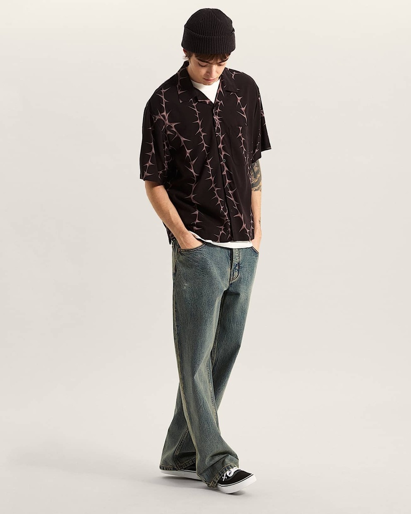 Van Doren Printed Camp - VANS Black L