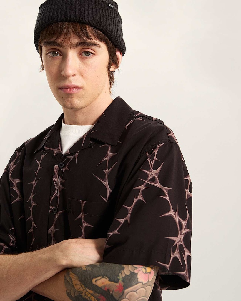 Van Doren Printed Camp - VANS Black XL