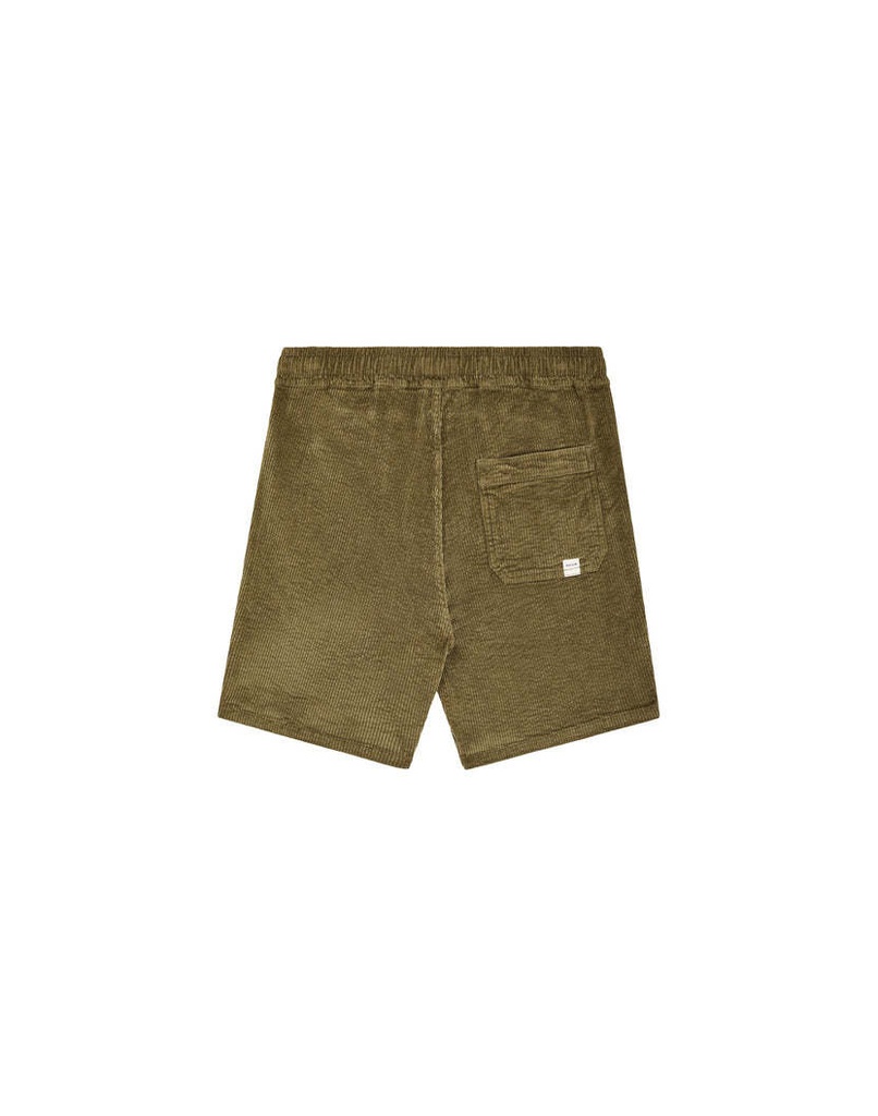 Short Loose Velours Green -PULLIN L