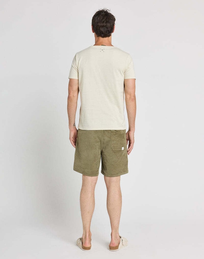 Short Loose Velours Green -PULLIN 2XL